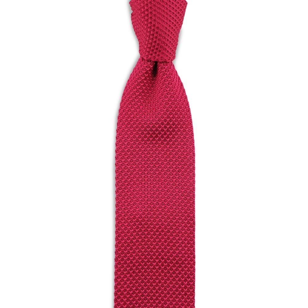 stropdas gebreid raspberry - 1