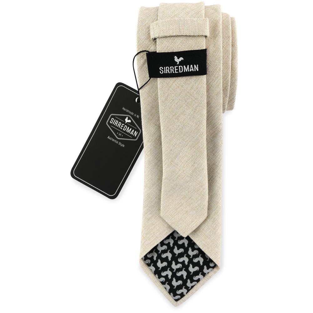 stropdas Gracefull Groom sand - 3