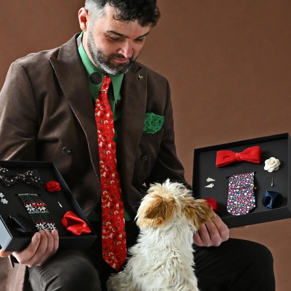 Stropdas It's Christmas Time - 2