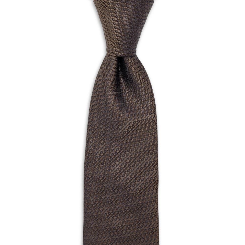 stropdas Majestic Mist Dark Brown - 1