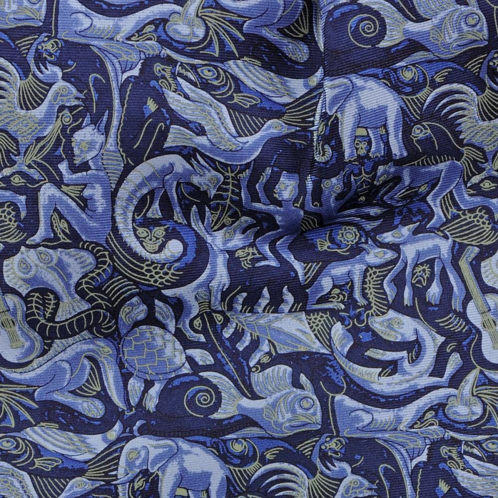 stropdas Mozaic blue - 4