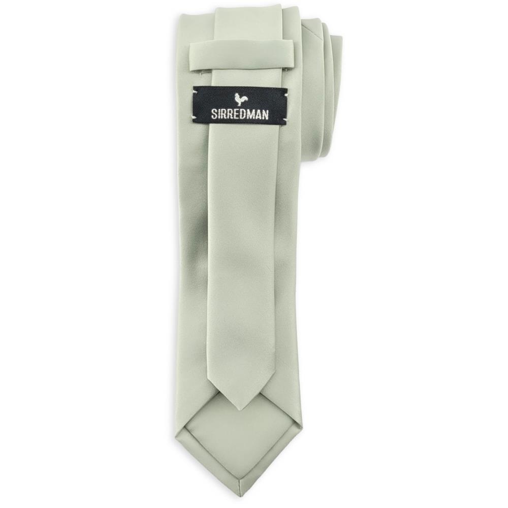 stropdas Satin Grace Sage - 3