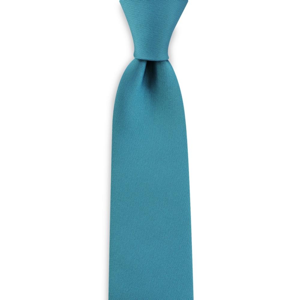 stropdas turquoise smal - 1