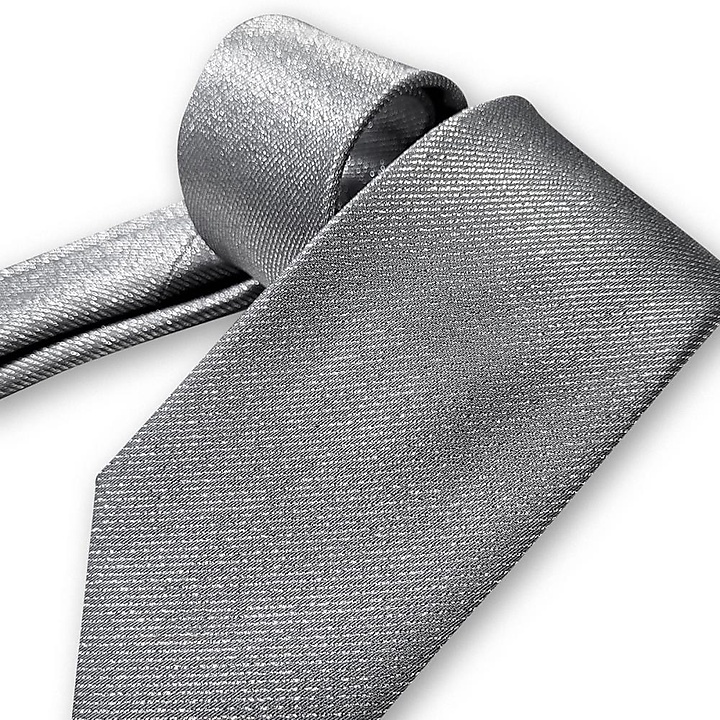 Stropdas zilver