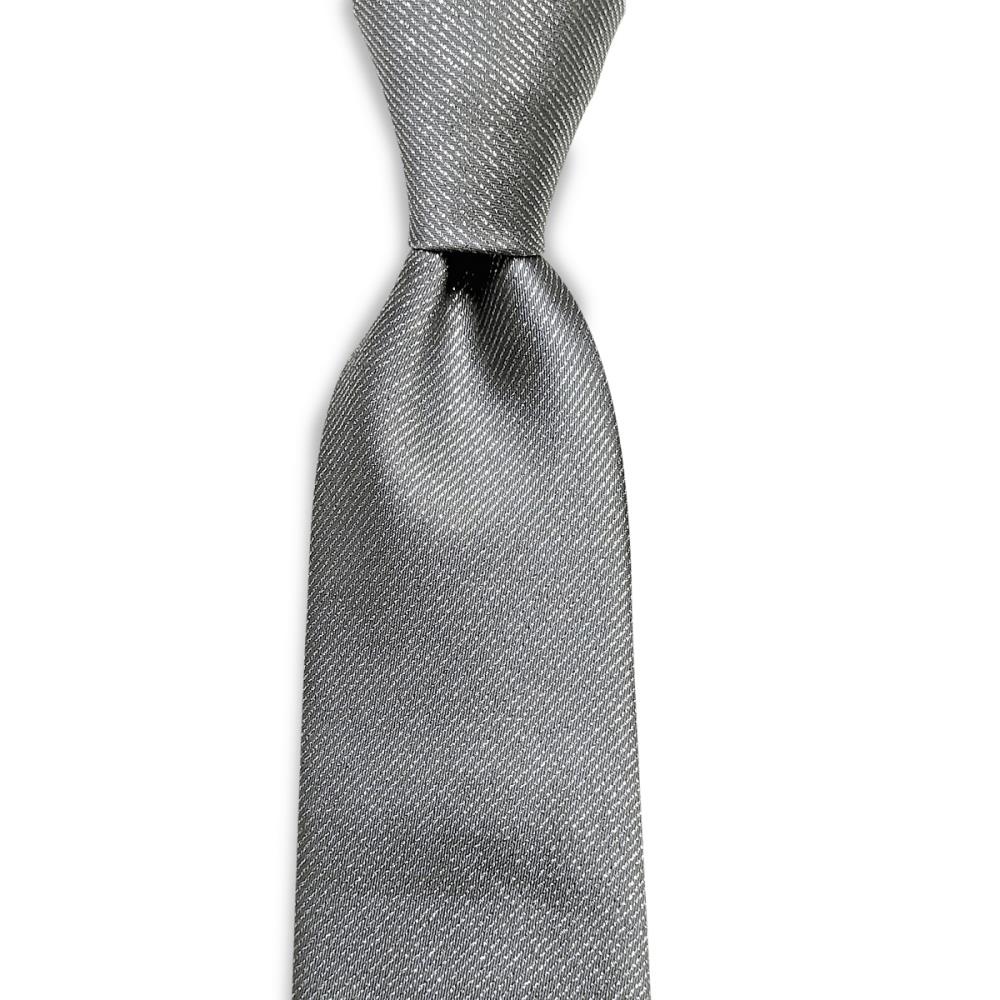 stropdas zilver lurex - 1