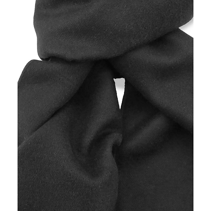 unisex sjaal uni viscose zwart langwerpig