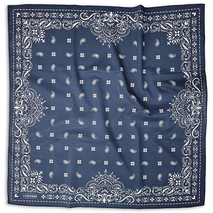 WORK bandana blauw