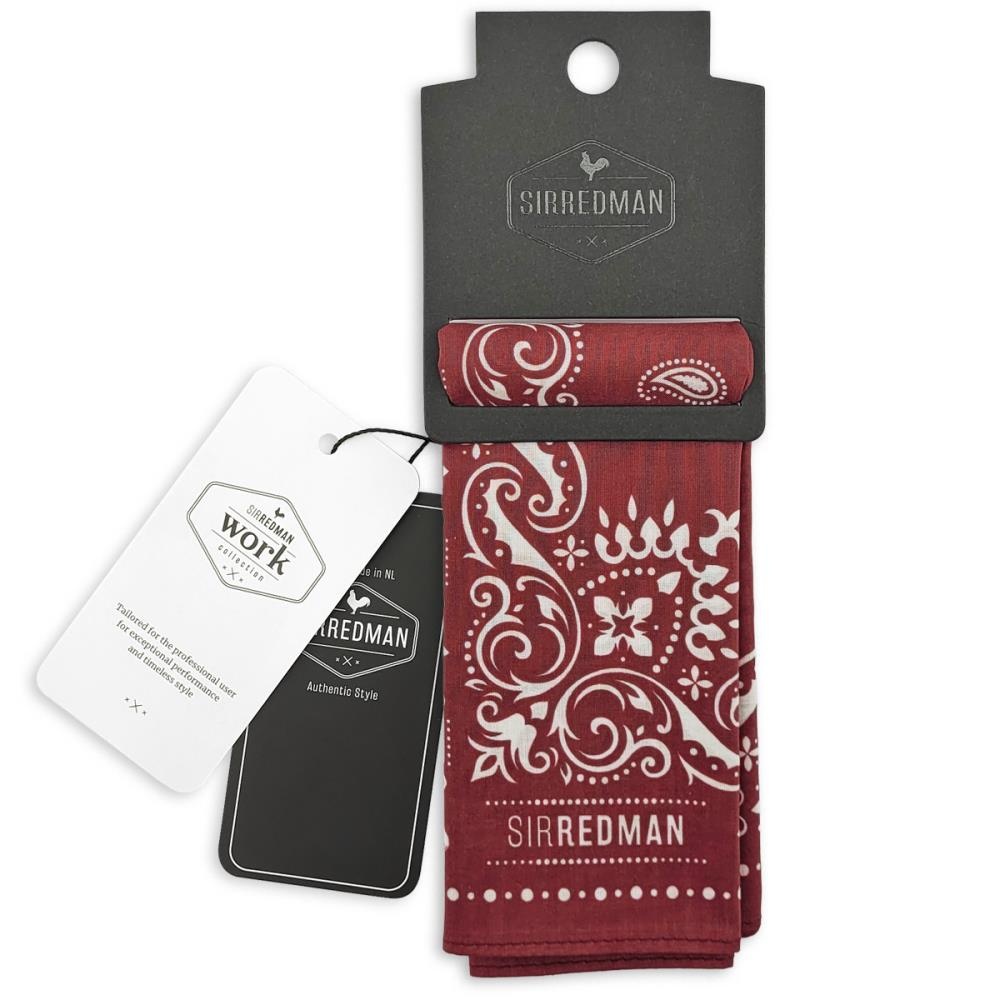 WORK bandana bordeaux - 5