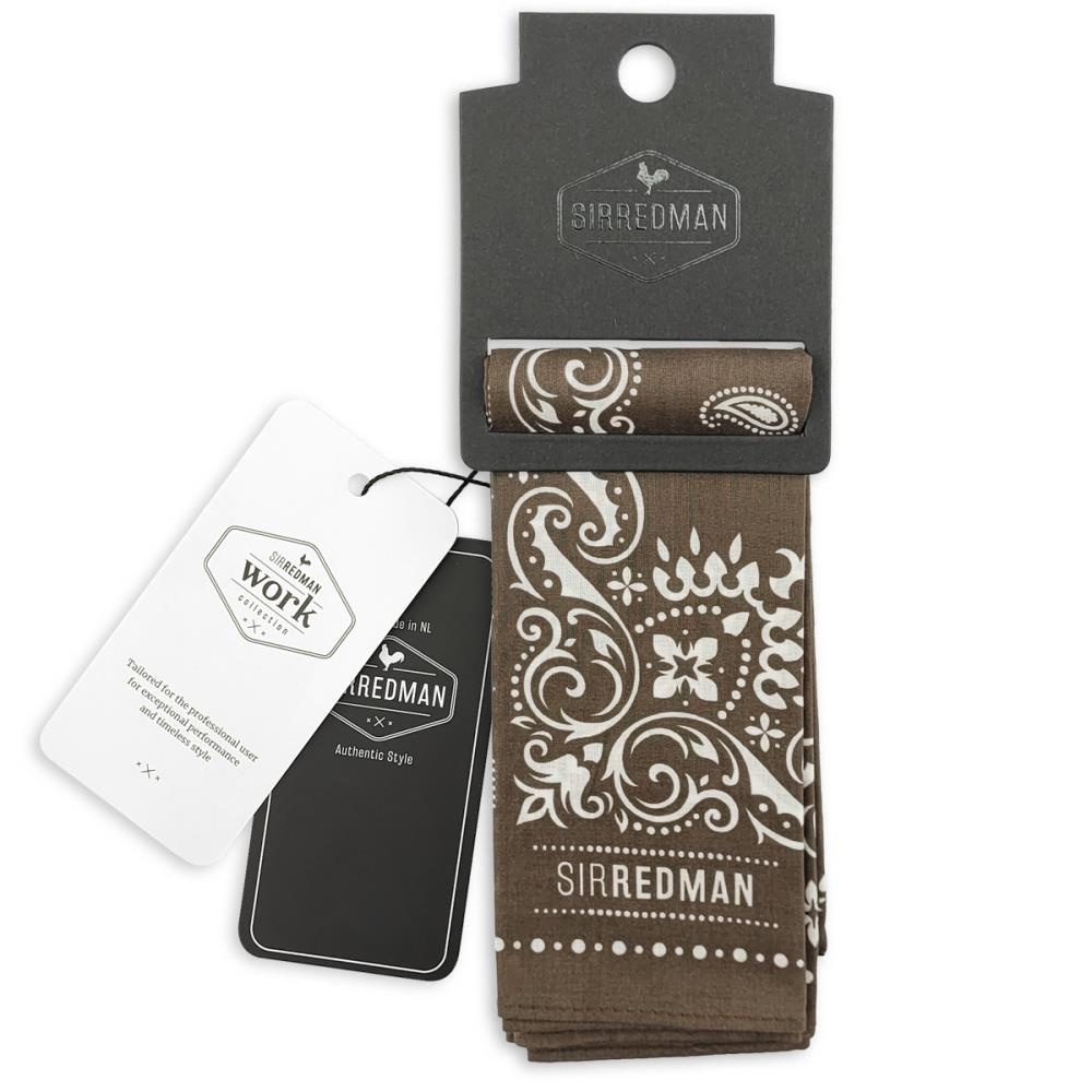 WORK bandana bruin - 5