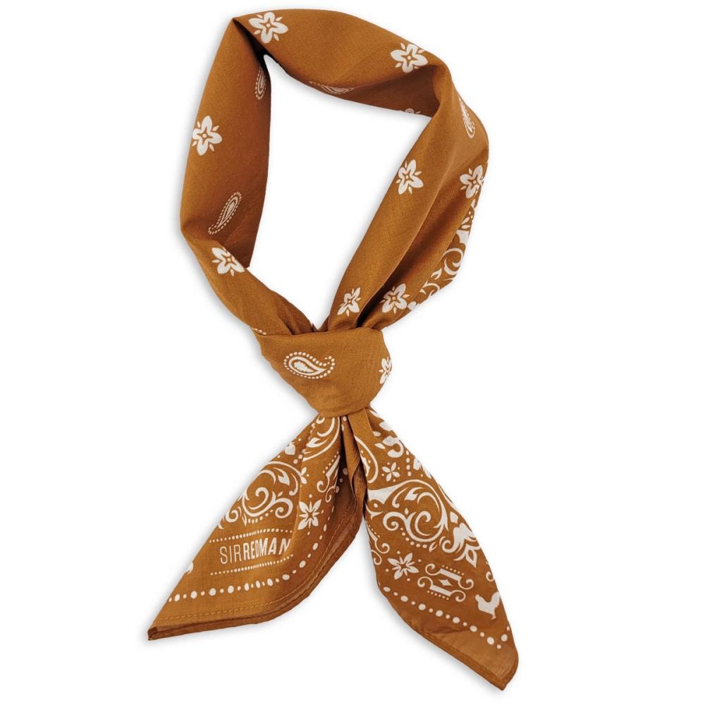 WORK bandana cognac - 1