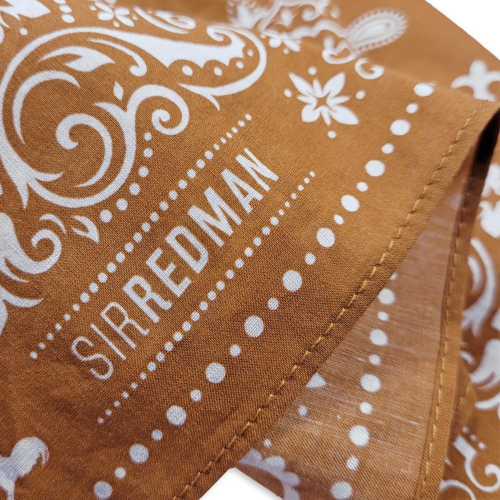 WORK bandana cognac - 3