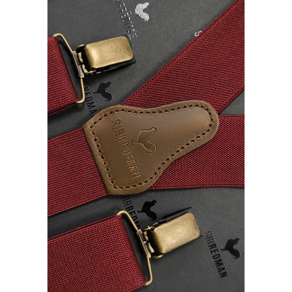 WORK bretels bordeaux - 3