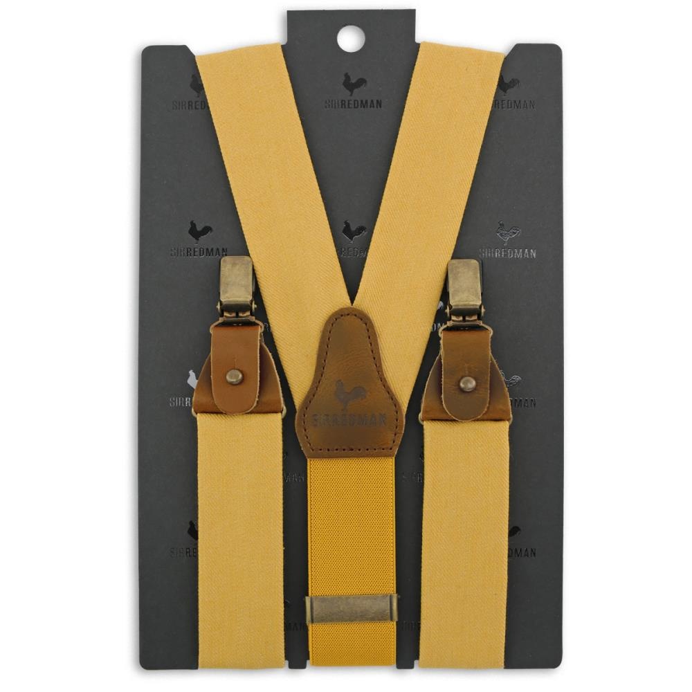 WORK bretels denim oker - 4