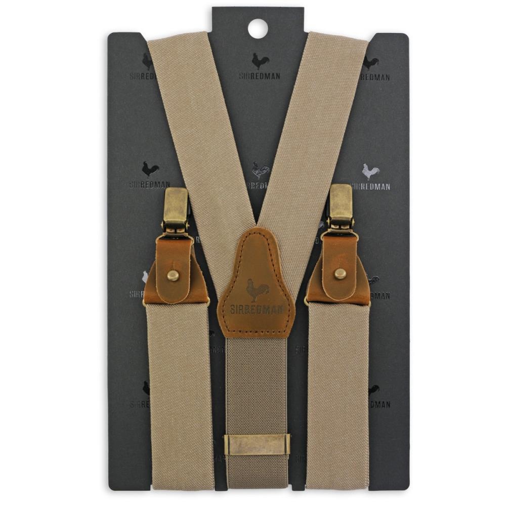 WORK bretels denim taupe - 4