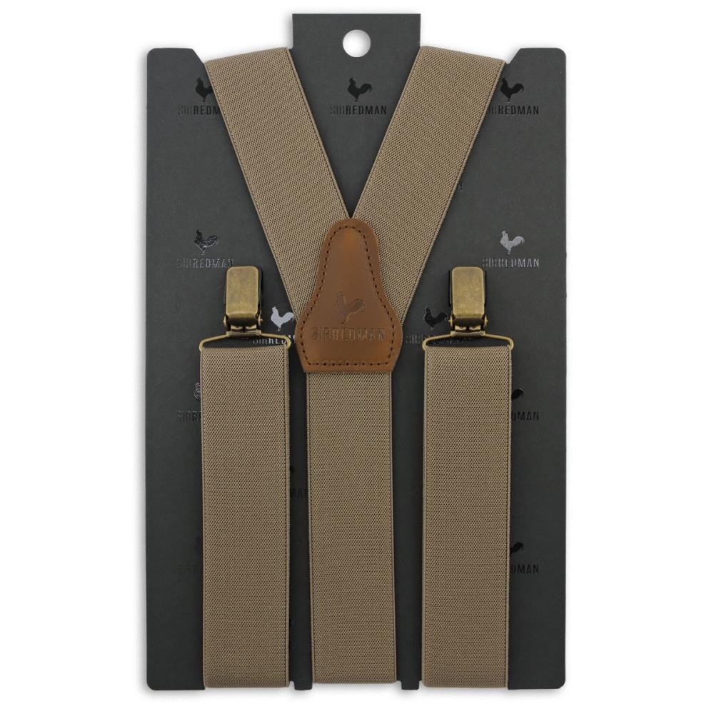 WORK bretels taupe elastiek - 4