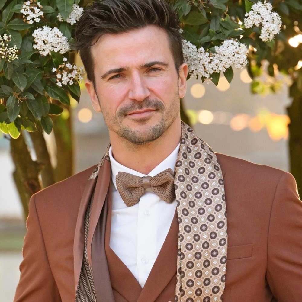 WORK gebreide strik warm taupe - 1