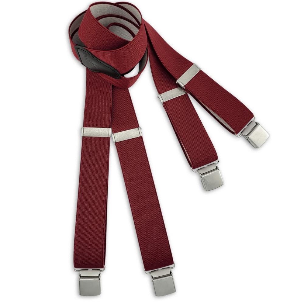 XL bretels bordeaux - 4